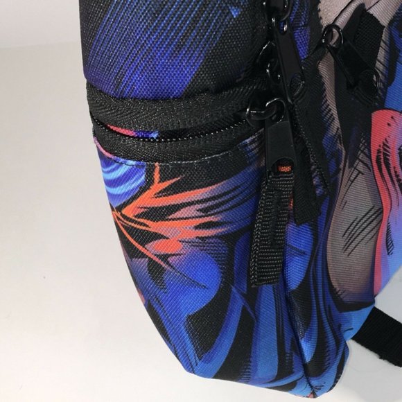 DC Comics Batman Backpack School Book Bag Travel Joker Harley Quinn Comic New - Picture 6 of 12